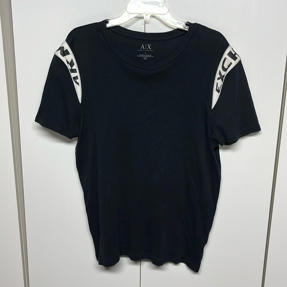 Armani Exchange Black T-Shirt - Picture 1 of 10